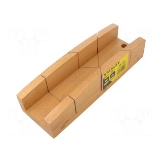 Mitre box; L: 300mm; W: 62mm; wood