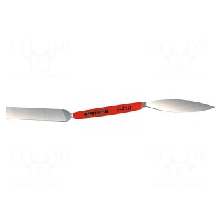 Putty knife; W: 16mm; Tool length: 220mm