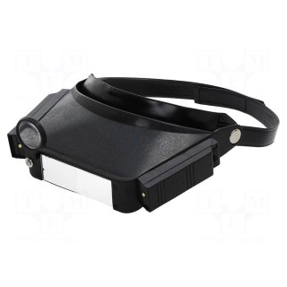 Binocular magnifier | Mag: x1.8÷x4.8 | Illumin: LED