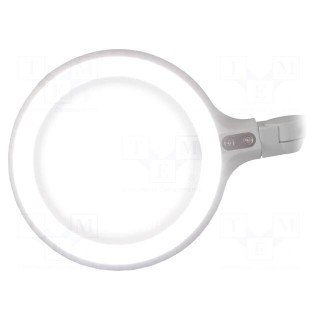 Desktop magnifier with backlight | 3dpt,5dpt | Ø127mm | Ø5" | 8W