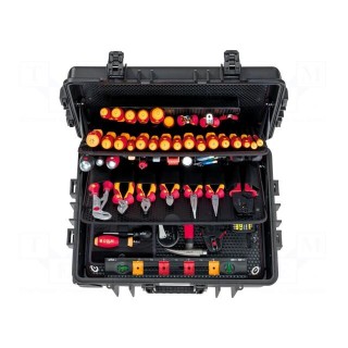 Kit: general purpose | for electricians | 1kV | Kind: insulated | case