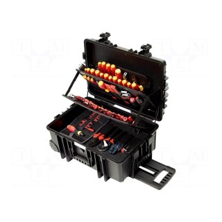 Kit: general purpose | for electricians | 1kV | Kind: insulated | case