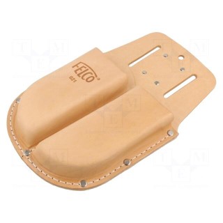 Bag: belt pouch | leather
