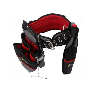 Bag: toolbelt | 305x505x205mm | polyester | C.K MAGMA