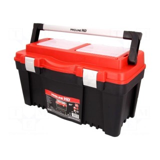 Container: toolbox | 598x286x327mm | polypropylene
