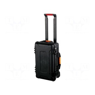 Suitcase: tool case | Body dim: 559x355x239mm | ABS | Wall thick: 5mm