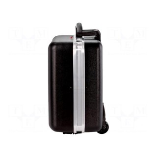 Suitcase: tool case on wheels | 490x250x400mm | X-ABS | 33l