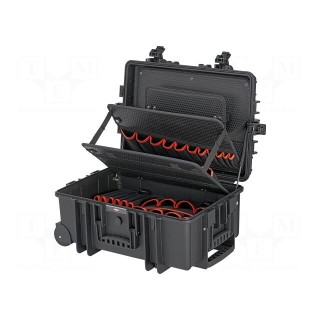 Suitcase: tool case on wheels | 609x263x428mm