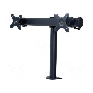 LCD monitor holder | Mounting: screw terminals | Colour: black | 8kg