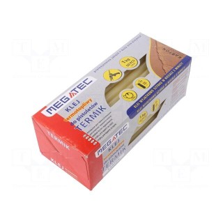 Hot melt glue | Ø: 11mm | yellow | L: 200mm | Bonding: 3÷5s | 50pcs.
