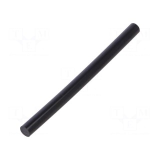 Hot melt glue | Ø: 7.2mm | black | L: 100mm | Bonding: 20÷30s | 12pcs.