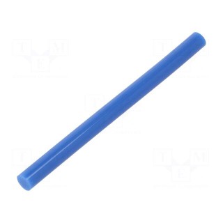 Hot melt glue | Ø: 7.2mm | blue | L: 100mm | Bonding: 20÷30s | 12pcs.