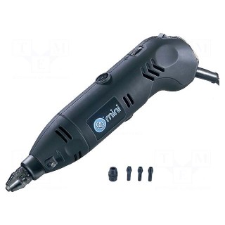 Miniature drill | 130W | Plug: EU | 8000÷32000rpm | Ø: 0.4÷3.2mm