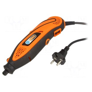 Miniature drill | 135W | Plug: EU | 10000÷32000rpm | 230VAC | 1.8m
