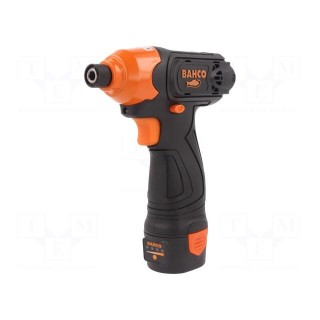 Impact driver | battery | max.105Nm | Rot.speed: 0÷2400 rpm | 12V