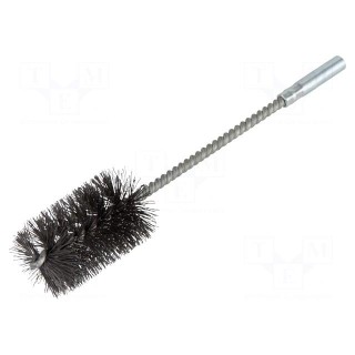 Brush | 38mm | L: 200mm | Mounting: rod 8mm | wire