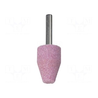 Grindingstone | 10÷20mm | Mounting: rod 6mm | Kind of file: conical