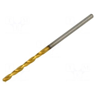 Drill bit | for metal | 1/16" | L: 43mm | Working part len: 20mm | case