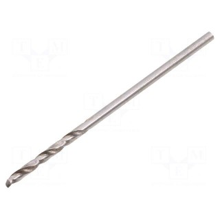 Drill bit | for metal | Ø: 1.5mm | Features: hardened