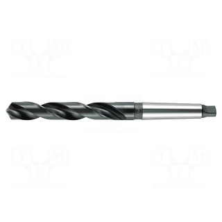 Drill bit | for metal | Ø: 20.75mm | L: 243mm | Working part len: 145mm