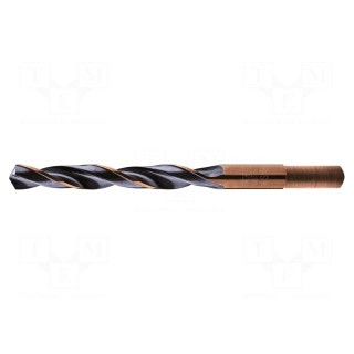 Drill bit | for metal | Ø: 11.5mm | L: 142mm | Working part len: 94mm