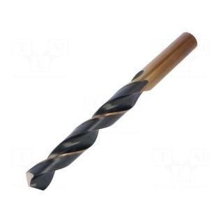 Drill bit | for metal | Ø: 11/16",17,46mm | L: 191mm | HSS