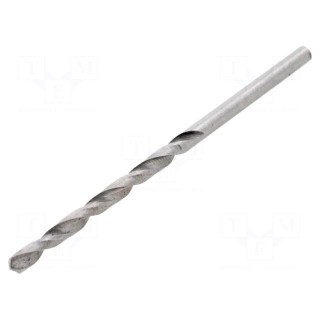 Drill bit | for metal | Ø: 2.5mm | L: 56mm | Features: hardened