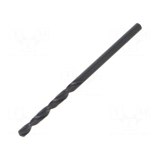 Drill bit | for metal | Ø: 2.5mm | L: 57mm | Working part len: 30mm