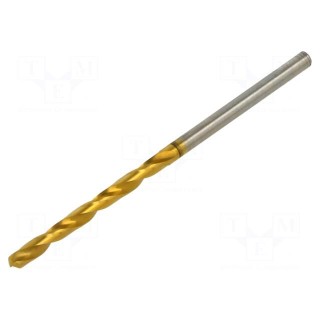 Drill bit | for metal | Ø: 2.5mm | L: 57mm | Working part len: 30mm