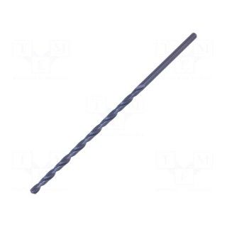 Drill bit | for metal | Ø: 2.6mm | L: 95mm | HSS | Working part len: 62mm