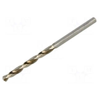 Drill bit | for metal | Ø: 3mm | bulk,industrial | HSS SUPER
