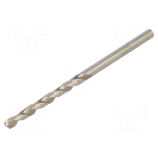Drill bit | for metal | Ø: 3.2mm | high speed steel grounded HSS-G