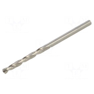 Drill bit | for metal | Ø: 3mm | high speed steel grounded HSS-G