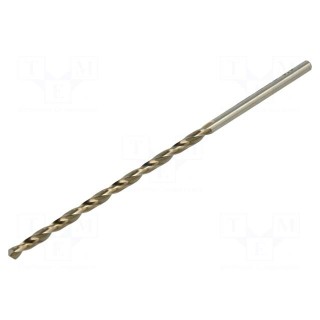 Drill bit | for metal | Ø: 2.5mm | L: 95mm | bulk,industrial | HSS SUPER