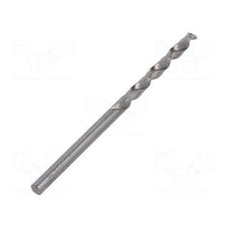 Drill bit | for metal | Ø: 3mm | L: 61mm | Working part len: 33mm