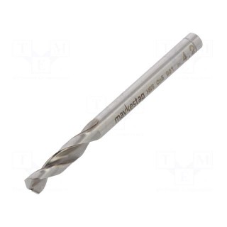 Drill bit | for metal | Ø: 8mm | L: 79mm | HSS-CO | Features: grind blade