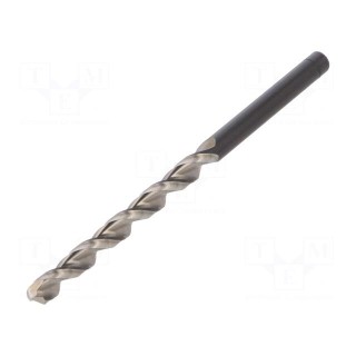 Drill bit | for metal | Ø: 4.8mm | L: 86mm | HSS-CO | Conform to: DIN 338