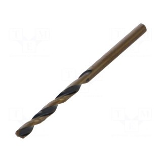 Drill bit | for metal | Ø: 4mm | Features: grind blade