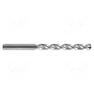 Drill bit | for metal | Ø: 4.9mm | L: 86mm | Working part len: 52mm