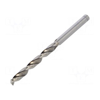 Drill bit | for metal | Ø: 5.1mm | L: 86mm | HSS | Working part len: 52mm