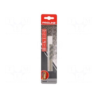 Drill bit | for metal | Ø: 5mm | 2pcs | Features: grind blade | blister