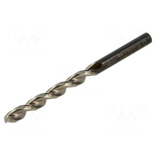 Drill bit | for metal | Ø: 8mm | L: 117mm | Working part len: 75mm