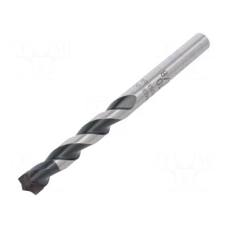 Drill bit | for concrete | Ø: 10mm,3/8" | L: 120mm | metal | blister