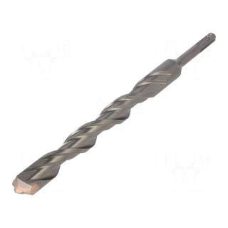 Drill bit | for concrete | Ø: 22mm | L: 260mm | metal | cemented carbide