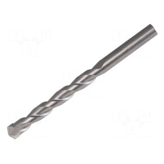 Drill bit | for concrete | Ø: 6mm | L: 100mm | steel | cemented carbide