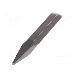 Pointed chisel | for concrete | 500mm | 32x152mm