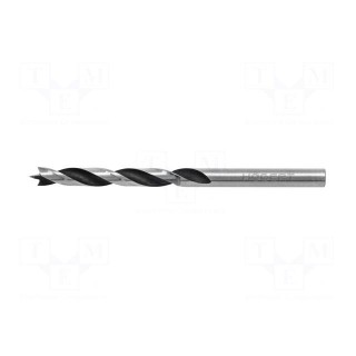 Drill bit | for wood | Ø: 3mm | L: 60mm | tool steel | 1pcs.
