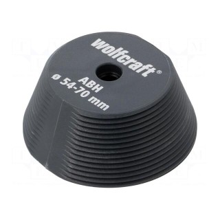 Adapter | 54÷70mm | for enlarging holes