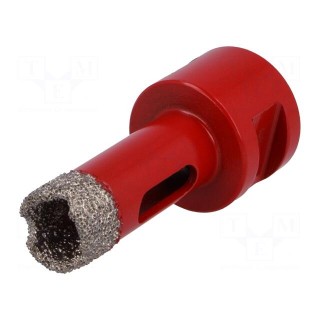 Diamond hole saw | for granite,for marble | 16mm | Thread: M14