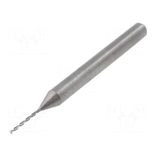 Drill bit | PCB | Ø: 0.6mm | carbon steel | 1/8" (3,175mm)